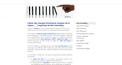 Desktop Screenshot of ma-consulting.com.fr